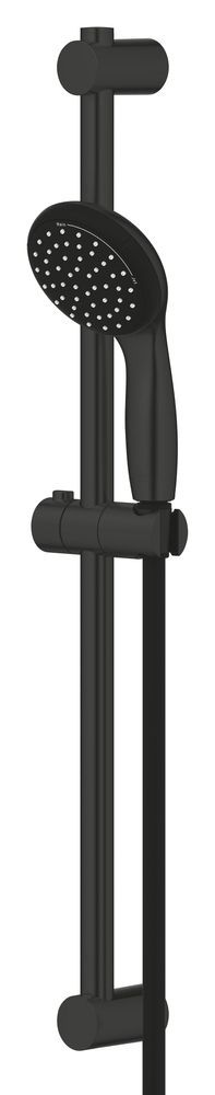 Смеситель для душа Grohe Start QuickFix черный матовый UA30330801 с душевым гарнитуром UA30330801 &mdash; фото в Esantehnika