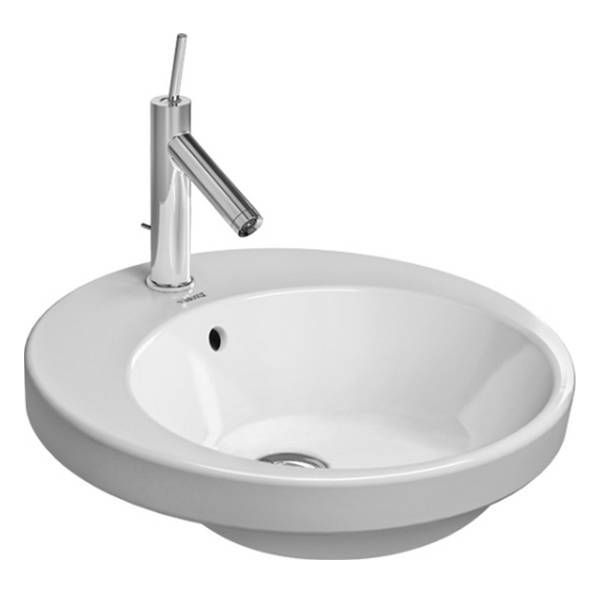 Раковина вбудована в стільницю зверху &Oslash;48 см Duravit Starck 2 2327480000 2327480000 &mdash; фото в Esantehnika