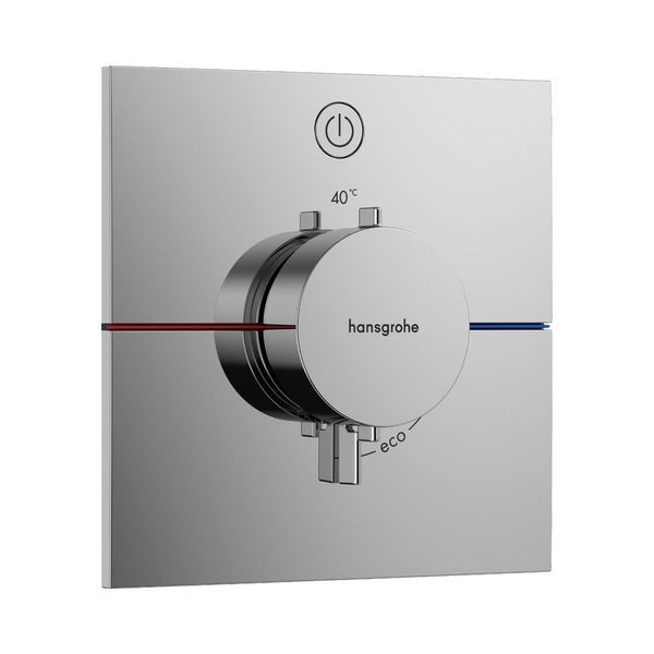 Термостат на 1 споживач Hansgrohe ShowerSelect Comfort E (колір - хром) 15571000 15571000 &mdash; фото в Esantehnika