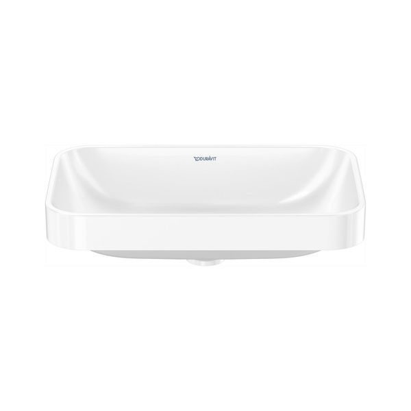 Умивальник накладний Duravit Happy D.2 Plus 60х40, білий (2359600000) 2359600000 &mdash; фото в Esantehnika