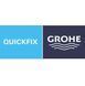 Смеситель для душа Grohe Start QuickFix черный матовый UA30330801 с душевым гарнитуром UA30330801 &mdash; фото в Esantehnika