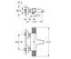 Термостат для ванни Grohe Grohtherm 1000 Performance, хром (34830000) 34830000 &mdash; фото в Esantehnika