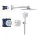 Душова система прихованого монтажу Grohe Grohtherm SmartControl зRainshower SmartActive 310 хром 34863000 34863000 &mdash; фото в Esantehnika