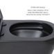 Комплект Qtap Scorpio Matt Black 2 в 1: підвісний унітаз Ultra Quiet QT14332380AMB + біде підвісне QT1455053FMB QT14332380AMB47372 &mdash; фото в Esantehnika