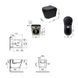 Комплект Qtap Scorpio Matt Black 2 в 1: підвісний унітаз Ultra Quiet QT14332380AMB + біде підвісне QT1455053FMB QT14332380AMB47372 &mdash; фото в Esantehnika