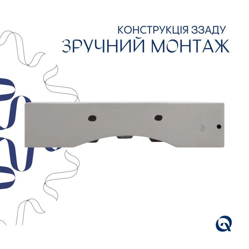 Раковина Qtap Nando LT 610х420х140 White QT12116146W QT12116146W &mdash; фото в Esantehnika