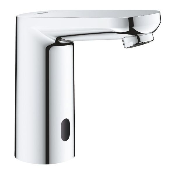Смеситель для умывальника Grohe Eurosmart Сosmopolitan E, сенсорный, хром (36330002) 36330002 &mdash; фото в Esantehnika