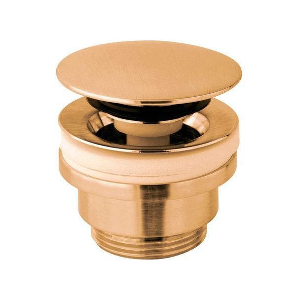 Донный клапан Clic-Clac Paffoni Light (цвет - Honey gold spazzolato / Матовое медовое золото) ZSCA050HGSP ZSCA050HGSP &mdash; фото в Esantehnika