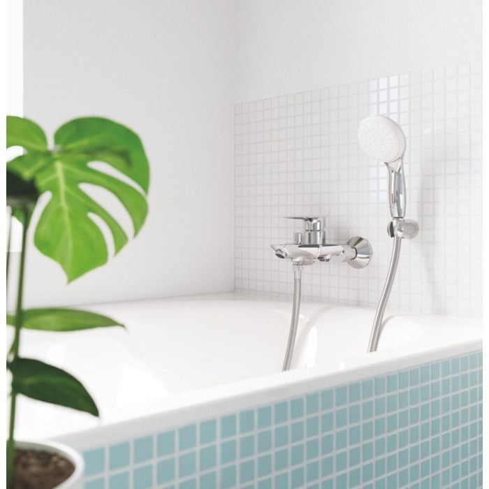 Змішувач для ванни GROHE BAU EDGE NEW 23605001 23605001 &mdash; фото в Esantehnika