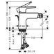 Змішувач для біде Hansgrohe Talis E (колір - чорний матовий) 71720670 71720670 &mdash; фото в Esantehnika
