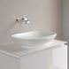 Раковина накладна Villeroy & Boch Loop & Friends 560 х 380 х h120 мм, білий альпійський (з переливом) 4A490001 4A490001 &mdash; фото в Esantehnika