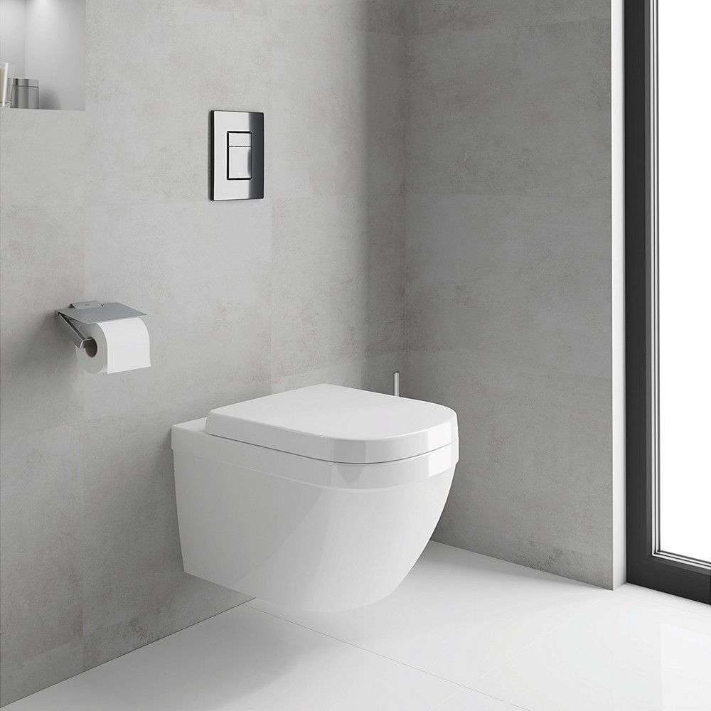 Инсталляция для унитаза Grohe Rapid SL 3в1 с клавишей Skate Cosmopolitan (цвет-черный глянец) 39940000 39940000 &mdash; фото в Esantehnika