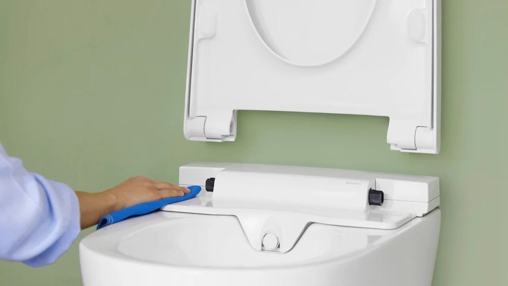 Підвісний унітаз-біде Geberit AquaClean Alba (білий KeraTect) 146.350.01.1 146.350.01.1 &mdash; фото в Esantehnika