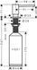 Дозатор кухонный для моющего Hansgrohe A41, 500 ml, Stainless Steel Finish (40438800) 40438800 &mdash; фото в Esantehnika