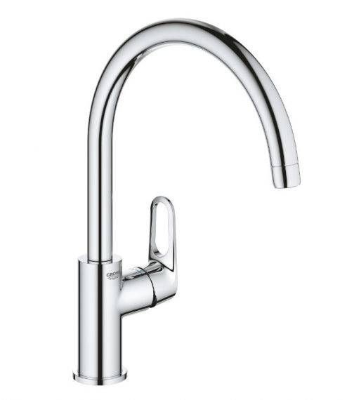 Змішувач для кухні Grohe Bau Flow (колір - хром) 31230001 31230001 &mdash; фото в Esantehnika