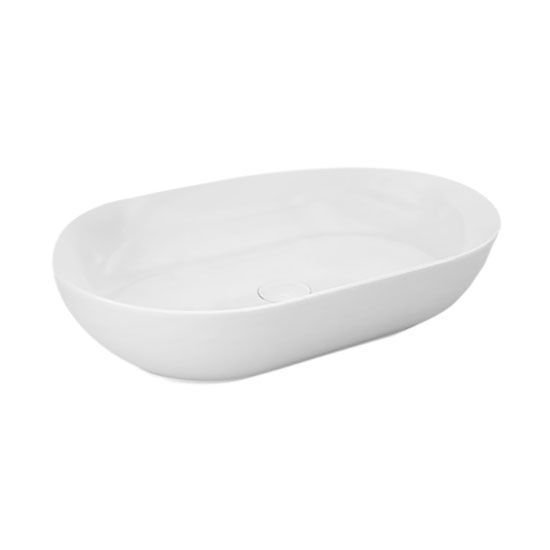 Раковина накладна на стільницю Rak Ceramics Feeling 55 x 35 см, білий глянець FEECT5500AWHA FEECT5500AWHA &mdash; фото в Esantehnika