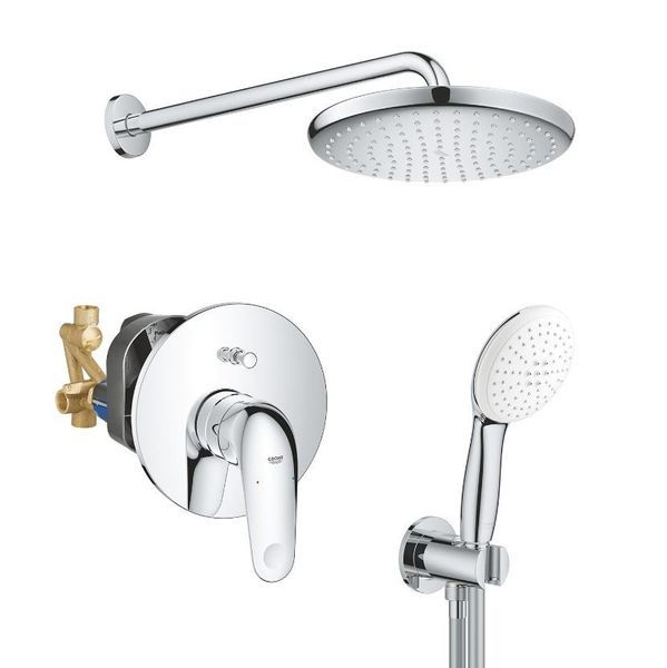 Душевая система скрытого монтажа Grohe EuroEco Tempesta 250 (UA2939200L) UA2939200L &mdash; фото в Esantehnika