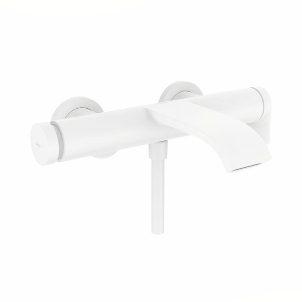 Смеситель для ванны Hansgrohe Vivenis (цвет - белый матовый) 75420700 75420700 &mdash; фото в Esantehnika