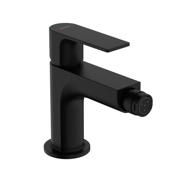 Змішувач для біде Hansgrohe Rebris E (колір - чорний матовий), з донним клапаном 72211670 72211670 &mdash; фото в Esantehnika