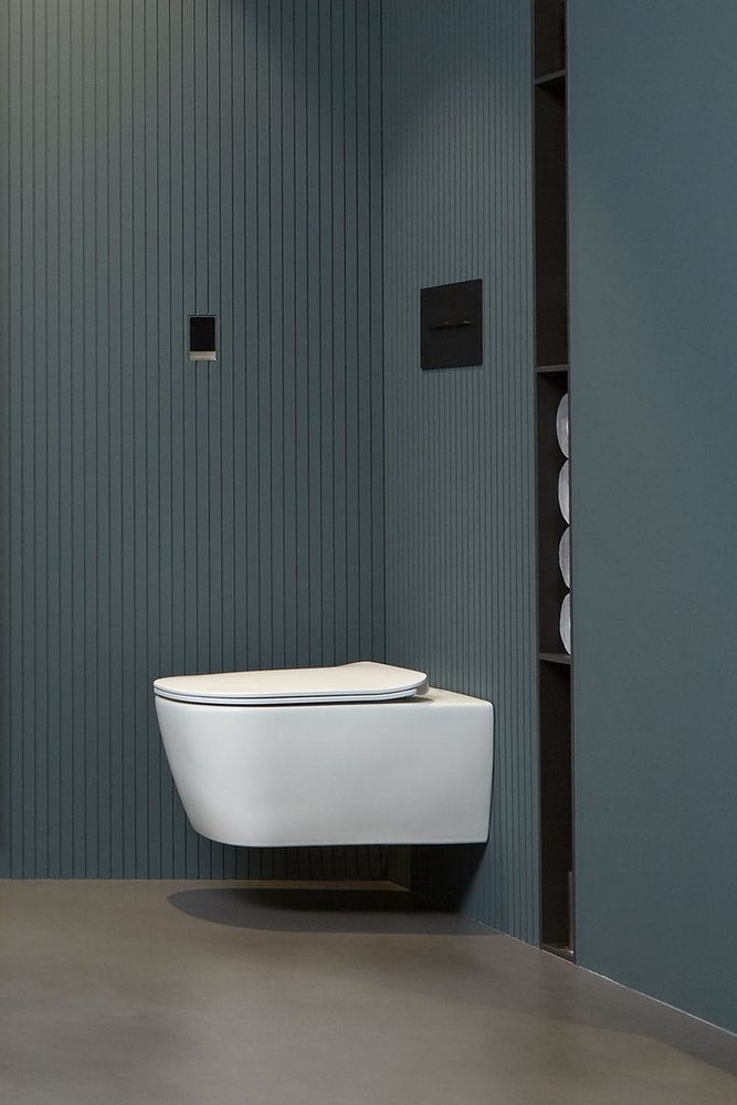 Унітаз підвісний Antonio Lupi Komodo із сидінням Soft Close Ceramica Satinata (білий матовий) KOMODO3 KOMODO3 &mdash; фото в Esantehnika