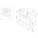 Тумба с раковиной AM PM Like 80 см белый глянец M80-FHX0802-WC0802-38 M80-FHX0802-WC0802-38 &mdash; фото в Esantehnika