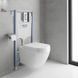 Инсталляция для унитаза Grohe Rapid SL 3в1 с клавишей Skate Cosmopolitan (цвет-черный глянец) 39940000 39940000 &mdash; фото в Esantehnika