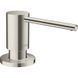 Дозатор кухонный для моющего Hansgrohe A41, 500 ml, Stainless Steel Finish (40438800) 40438800 &mdash; фото в Esantehnika