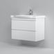 Тумба с раковиной AM PM Like 80 см белый глянец M80-FHX0802-WC0802-38 M80-FHX0802-WC0802-38 &mdash; фото в Esantehnika