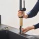 Кухонный смеситель 210, с вытяжным душем, 2jet Hansgrohe Talis M54 (цвет - чёрный матовый) 72800670 72800670 &mdash; фото в Esantehnika