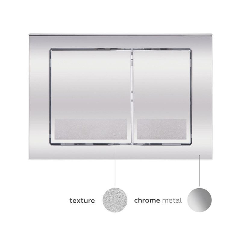 Панель змиву для унітазу Q-Tap Nest QT0111M06028CRM QT0111M06028CRM &mdash; фото в Esantehnika