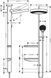 Душова система Hansgrohe Rainfinity Showerpipe 360 ​​1jet Chrome 26842000 26842000 &mdash; фото в Esantehnika