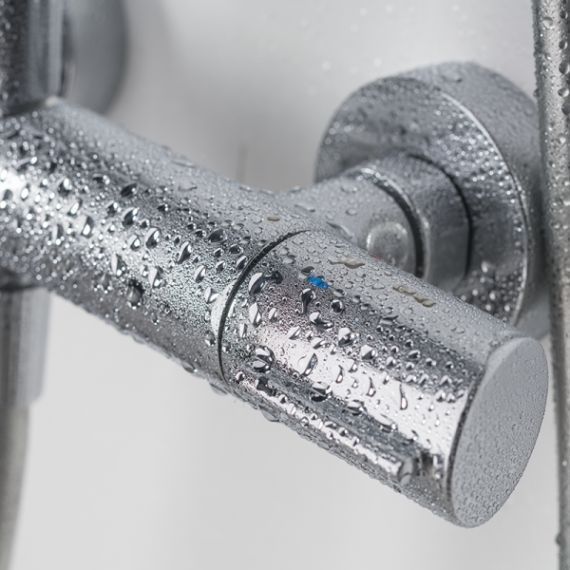 Душова система з термостатом GRB Dry (колір - хром) 44435440TL 44435440TL &mdash; фото в Esantehnika