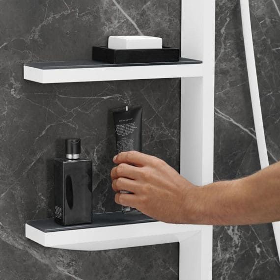 Душова система Hansgrohe Rainfinity Showerpipe 360 ​​1jet Chrome 26842000 26842000 &mdash; фото в Esantehnika