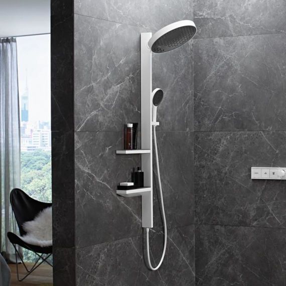 Душова система Hansgrohe Rainfinity Showerpipe 360 ​​1jet Chrome 26842000 26842000 &mdash; фото в Esantehnika