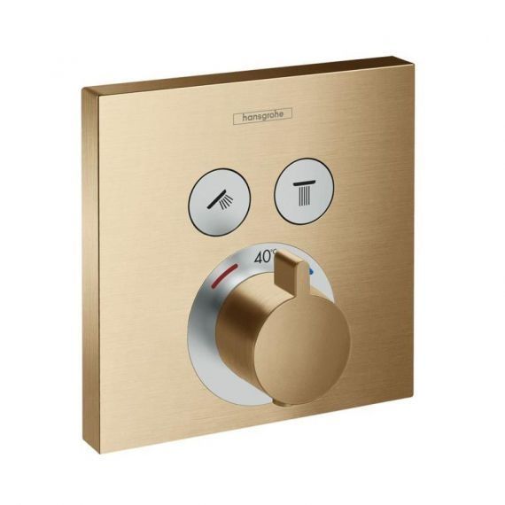 Змішувач для душу HANSGROHE Shower Select (колір &ndash; бронза) 15763140 15763140 &mdash; фото в Esantehnika