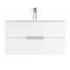 Тумба подвесная AM.PM белый глянець с умывальником Spirit 80 см M70-FUX0802-WC0802-38 M70-FUX0802-WC0802-38 &mdash; фото в Esantehnika