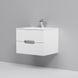 Тумба подвесная AM.PM белый глянець с умывальником Spirit 80 см M70-FUX0802-WC0802-38 M70-FUX0802-WC0802-38 &mdash; фото в Esantehnika