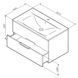 Тумба подвесная AM.PM белый глянець с умывальником Spirit 80 см M70-FUX0802-WC0802-38 M70-FUX0802-WC0802-38 &mdash; фото в Esantehnika