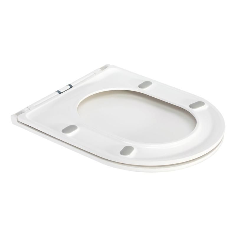 Унитаз подвесной Qtap Robin New Rimless QT1333046ENRW с сиденьем Soft Close QT1333046ENRW &mdash; фото в Esantehnika