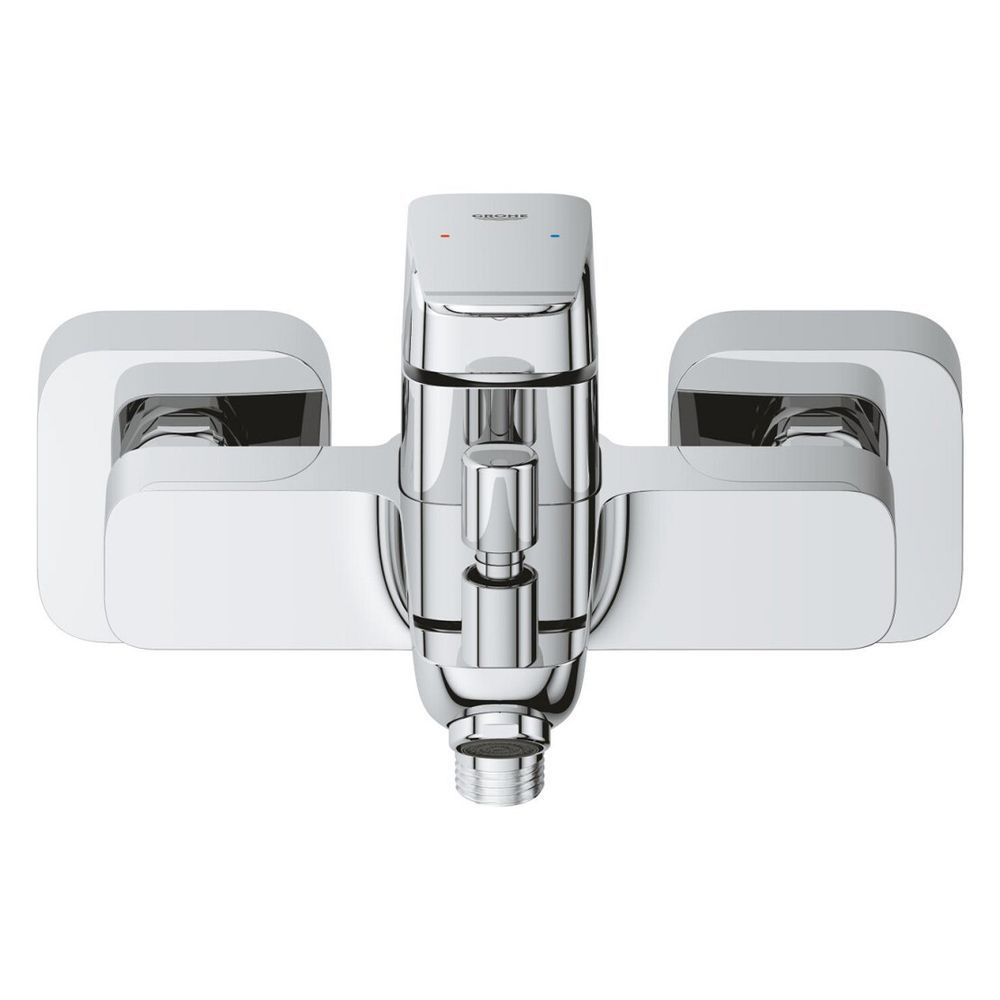 Комплект GROHE QuickFix Dice: смеситель для ванны BF101872VC, смеситель для раковины Dice M-Size 1018330000 и гигиенический душ скрытого монтажа UA202408QF, хром (SET-BF101872VC-1018330000-UA202408QF) SET-BF101872VC-1018330000-UA202408QF &mdash; фото в Esantehnika