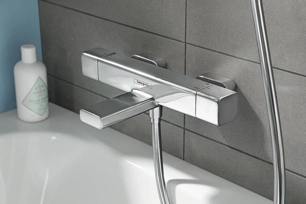 Термостат для ванни Hansgrohe Ecostat E (колір - хром) 15774000 15774000 &mdash; фото в Esantehnika