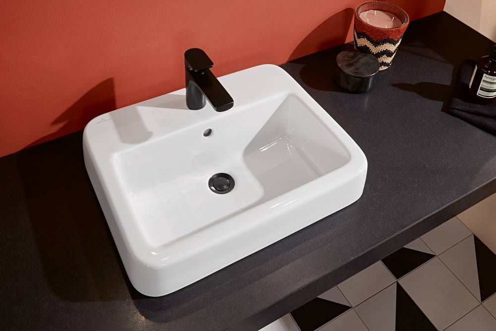 Раковина вбудована (у стільницю) зверху Villeroy & Boch Architectura 550 х 430 х h180 мм 41935501 41935501 &mdash; фото в Esantehnika