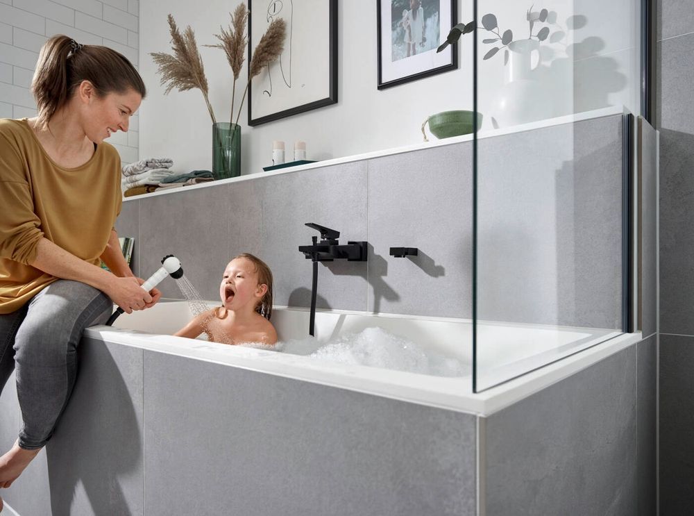 Дитячий ручний душ Hansgrohe Jocolino, 2 види струменя (колір - білий) 28787640 28787640 &mdash; фото в Esantehnika