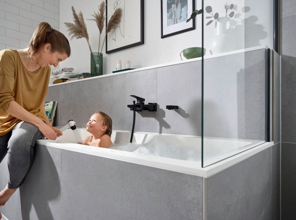 Дитячий ручний душ Hansgrohe Jocolino, 2 види струменя (колір - білий) 28787640 28787640 &mdash; фото в Esantehnika