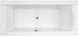 Ванна акрилова PoolSpa Windsore 180x85 см PWPNT10ZN000000 PWPNT10ZN000000 &mdash; фото в Esantehnika