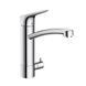 Смеситель для кухни Hansgrohe Logis M31 220 с запорным клапаном, хром (71834000) 71834000 &mdash; фото в Esantehnika