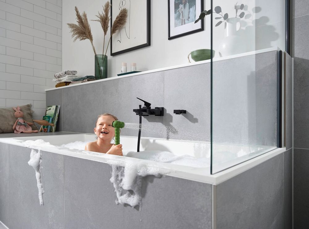 Дитячий ручний душ Hansgrohe Jocolino, 2 види струменя (колір - зелений) 28788570 28788570 &mdash; фото в Esantehnika