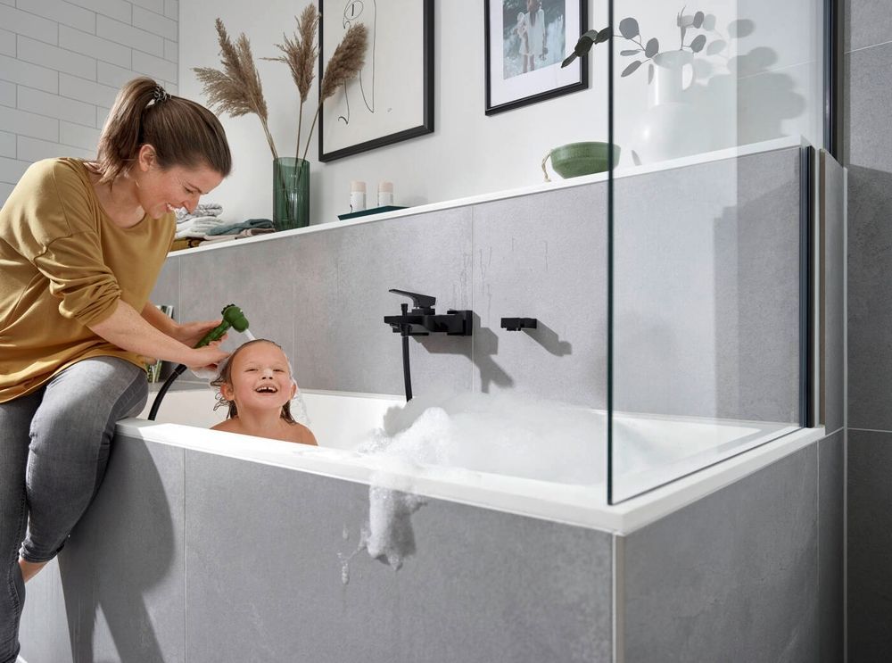 Дитячий ручний душ Hansgrohe Jocolino, 2 види струменя (колір - зелений) 28788570 28788570 &mdash; фото в Esantehnika