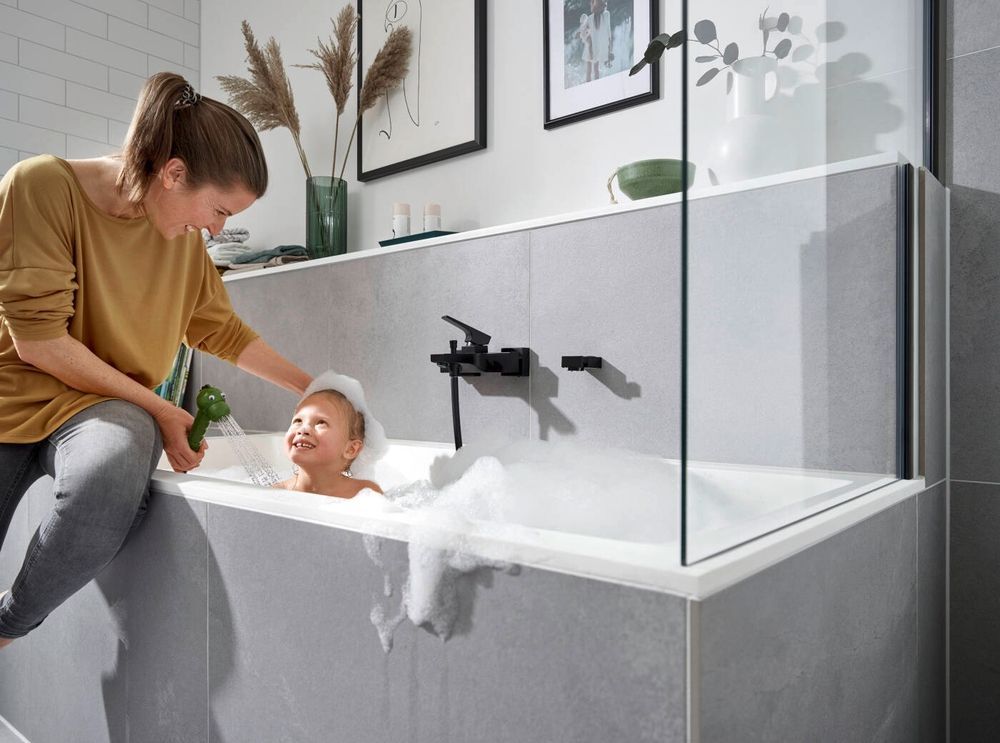Дитячий ручний душ Hansgrohe Jocolino, 2 види струменя (колір - зелений) 28788570 28788570 &mdash; фото в Esantehnika