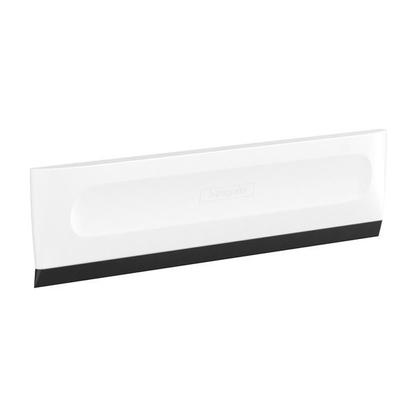 Скребок для душової кабіни 19,5 х 4,4 см Hansgrohe WallStoris, білий матовий 27916700 27916700 &mdash; фото в Esantehnika